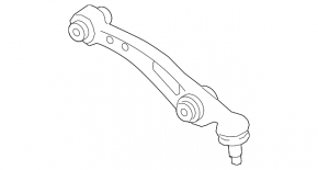 Lower control arm, front right, rear, Land Rover Range Rover 18-21 rest.