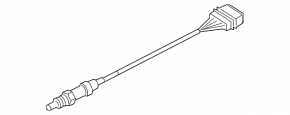 Lambda probe left second VW Passat b7 12-15 USA 3.6