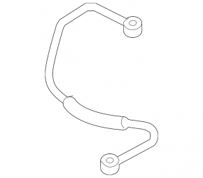Audi A4 B8 08-16 2.0T Turbocharger Cooling Pipe Supply