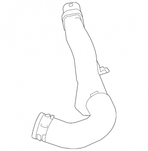 Lexus Hs250h 10-12 upper air duct, tear