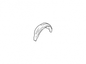 Rear left fender liner for Ford Transit Connect MK2 13-25