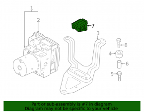 BMW X5 F15 14-18 SRS Airbag Module ICM