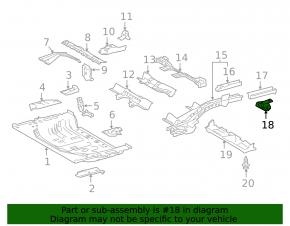 Towing bracket for Lexus NX 15-21