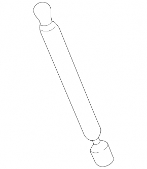 Hood shock absorber left BMW i3 14-20