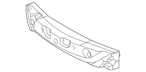 Front Bumper Absorber Upper Toyota Prius 50 Prime 17-22
