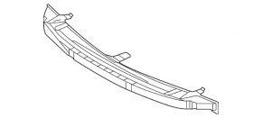 Toyota Prius 50 16-18 front bumper lower absorber