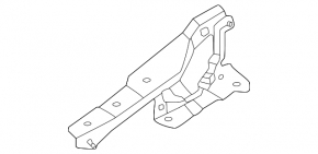Right hood hinge for Kia EV6 22-24
