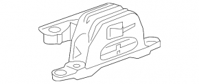 Right engine mount for Chevrolet Malibu 16-23 1.5T