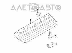Brake light Subaru Forester 08-13 SH