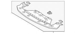 Front Bumper Guard Mazda 6 13-17 AVTM