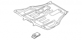 Engine protection Mazda CX-7 06-08