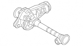 Audi Q7 4L 10-15 136k Front Axle