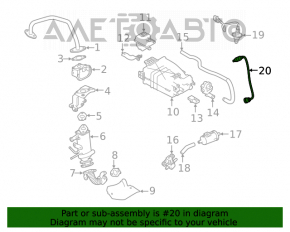 Lambda probe second Nissan Altima 19-25 fwd 2.5