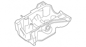 Oil pan Nissan Versa 1.8 10-12 MR18DE