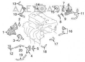 Toyota Rav4 19-20 Cooling System Valve