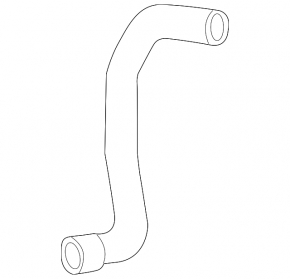 Lower cooling pipe Lexus LX 98-07 4.7
