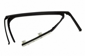Rear left glass seal Chevrolet Malibu 16- without molding