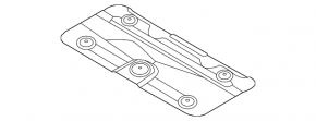 Hyundai Tucson 22-26 Rear Muffler Heat Shield