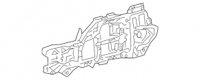 Front right door handle mechanism VW CC 08-17