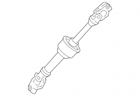 Steering cardan shaft Lexus RX350 RX450h 10-15