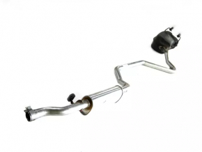Rear muffler with barrel for Dodge Journey 11-14 2.4