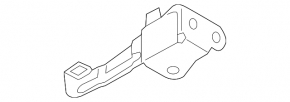 Upper Coolant Expansion Tank Bracket Audi A6 C7 12-18