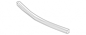 Front bumper reinforcement lower Lexus UX200 UX250h 19-