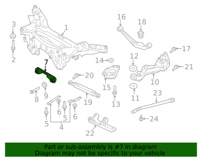 Nissan Rogue 14-20 Rear Differential Bracket