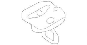 Subaru Outback 15-19 Hood Lock Hook