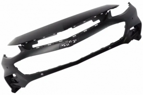 Front bumper bare Chevrolet Malibu 16-18 pre-rest for parking sensors