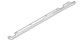 Right threshold for Porsche Macan 16-26