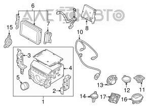 Monitor Hyundai Azera 12-17 poke