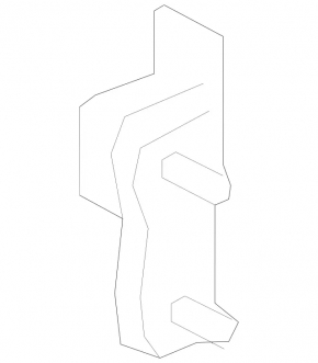 Upper rear right door hinge Mercedes H247 GLA 20-26