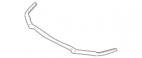 Front Bumper Lip Ford Mustang mk6 18-rest