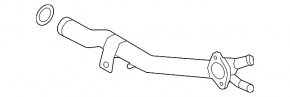 Cooling pipe metal Mazda 3 14-18 BM 2.0 2.5