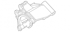 Power steering pump bracket Audi Q7 4L 10-15