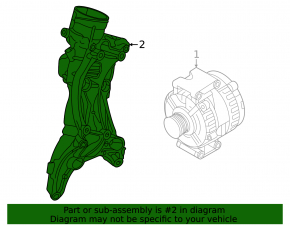 Oil filter housing for Audi A5 F5 21-25 MHEV
