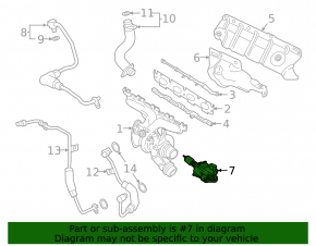 BMW 3 G20 19-24 2.0T Turbo Actuator