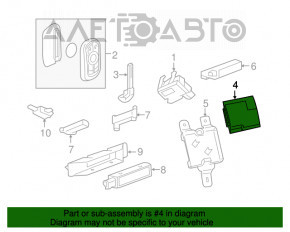 Keyless Entry Control Module GMC Terrain 18-