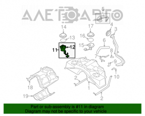 Fuel pump for Infiniti G25 G37 4D 09-14