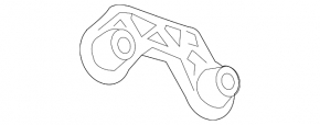 Rear muffler mount Chevrolet Malibu 16-