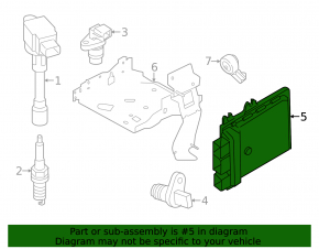 Nissan Rogue 18-20 ECU engine computer