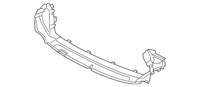 Lower radiator deflector Volvo XC60 18-23