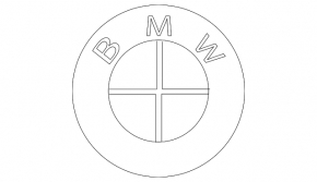 Emblem badge BMW tailgate BMW X5 E70 07-13