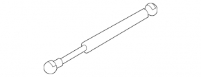 Left hood shock absorber BMW 7 F01 11-15