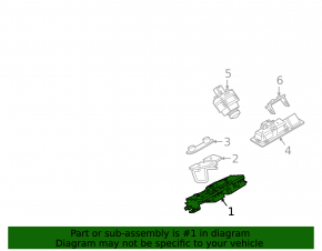 BMW X1 F48 16-22 Trunk Lock