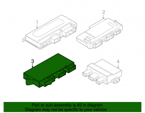CAS control unit BMW 5 F10 11-16