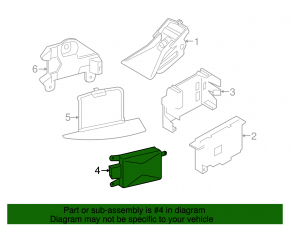 Blind Spot Sensor BSM Right BMW 3 F30 12-16