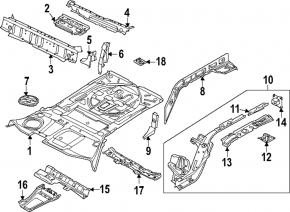Audi Q5 Trunk Trough 80A 18-24