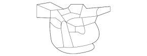 Left side mirror camera for Toyota Highlander 23-25
